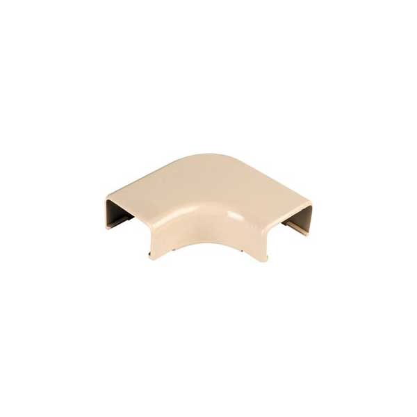 HellermannTyton TSR2I-25-1 1-1/4" Raceway Elbow Cover, Ivory