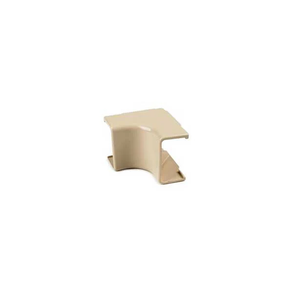 HellermannTyton TSR3I-33-1 1-3/4" Raceway Internal corner cover, 1" bend radius, Ivory