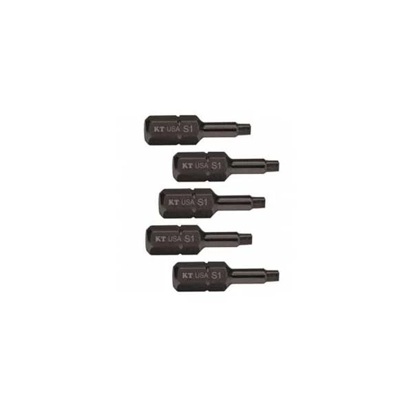 #1 Square Insert Power Drivers - 1'' Bit (5 pk)