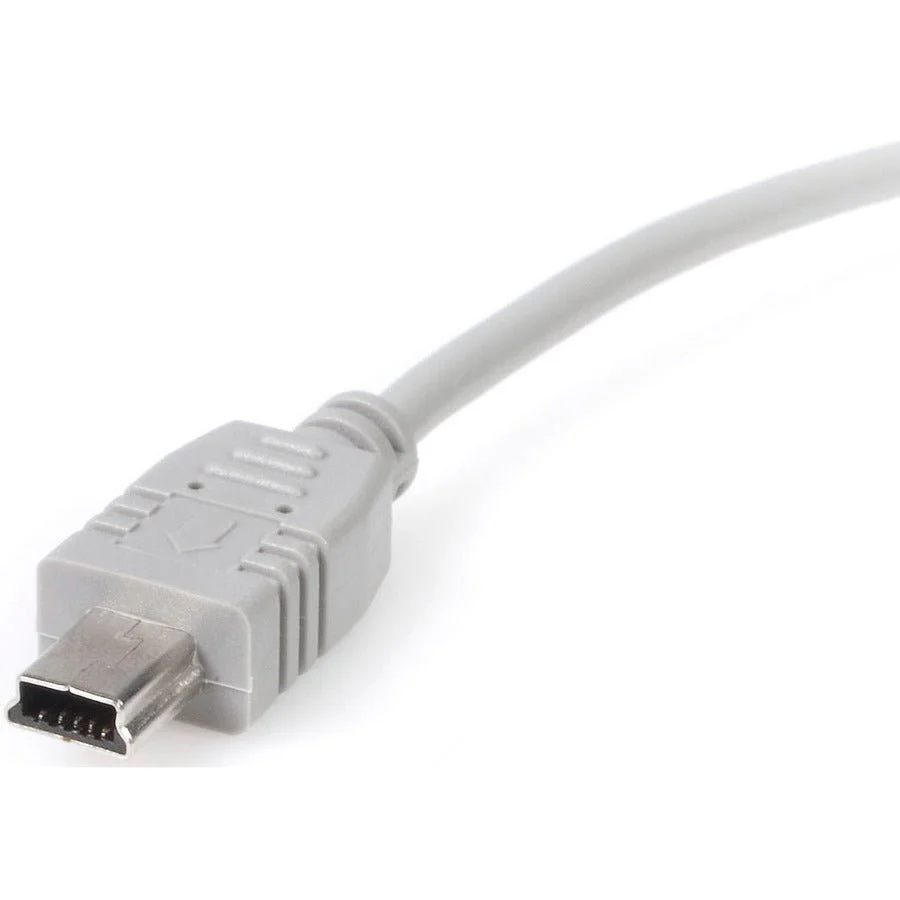 1' USB 2.0 Cable-A to Mini-B Male-to-Male - Image 2