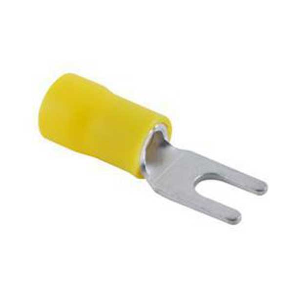 12-10AWG Insulated Spade Terminals - 1/4" Stud / 5 Pack