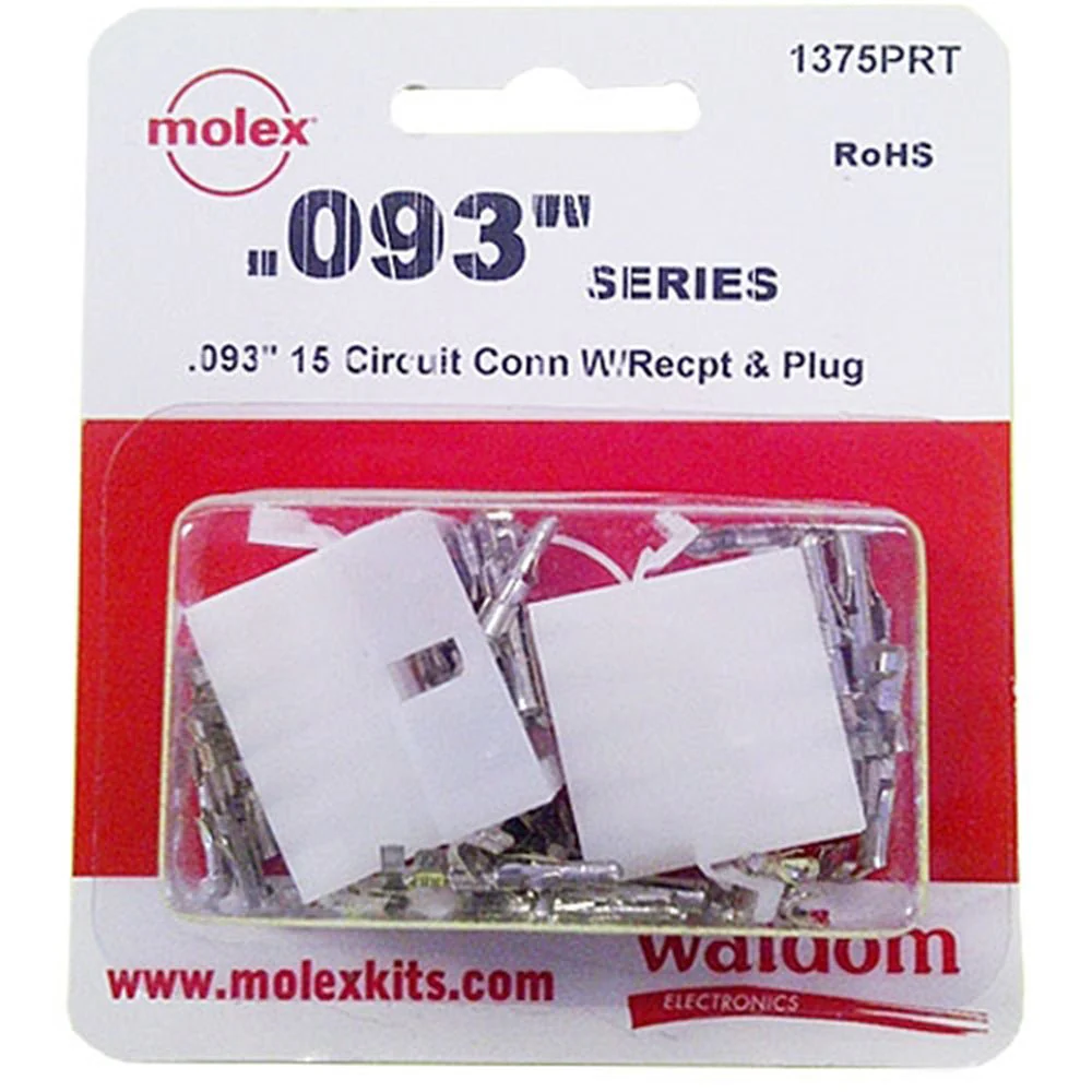 15 Circuit Panel Mount Plug and Receptacle (0.093") - Image 2