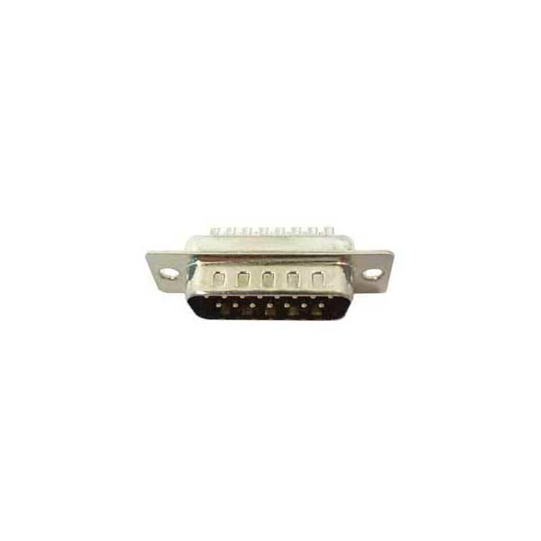 15 Pin Solder Type D-Sub Connector (Male)