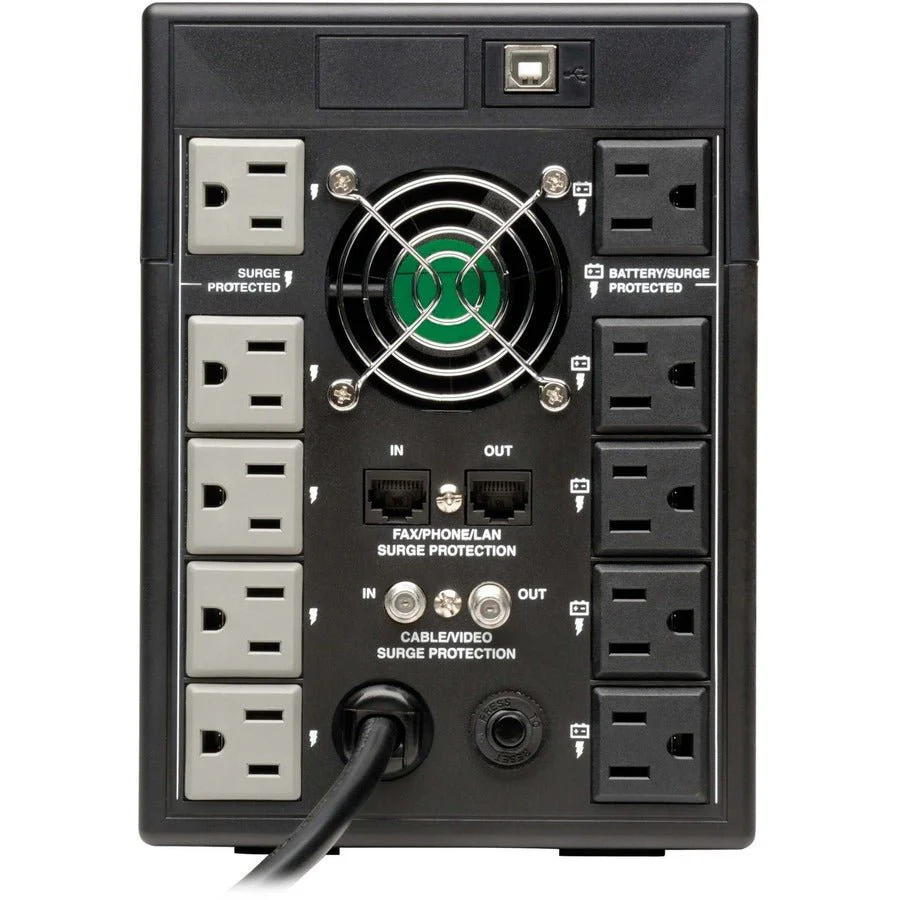 Tripp Lite OMNI1500LCDT 1500VA UPS LCD Battery Back Up Tower - Image 4