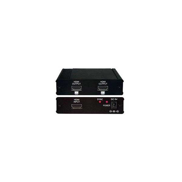 2 Port HDMI Splitter - 1 Input / 2 Outputs