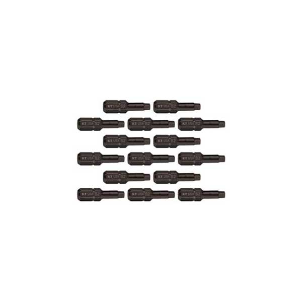 #2 Square Insert Power Drivers - 1'' Bit (15 pk)