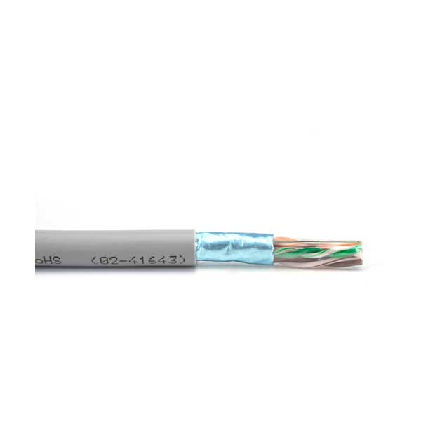 Grey Cat5e Cable, 24AWG, 4-Pair, 350MHz, 1000FT Box