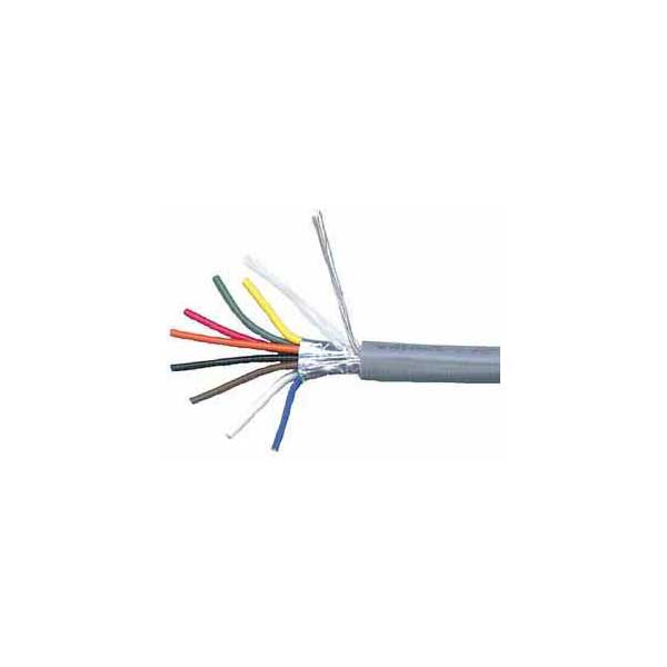 Tappan 4306 24AWG, 6 Conductor, Shielded, RS232 Cable, Sold by the foot