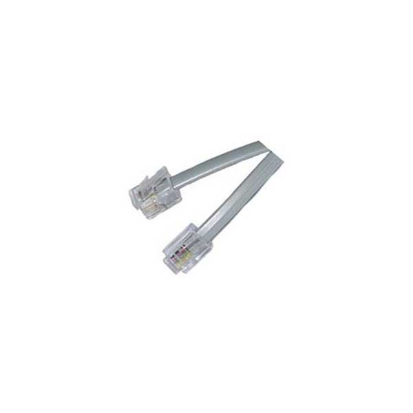 25' CAT5 RJ11 to RJ11 Modem Cable