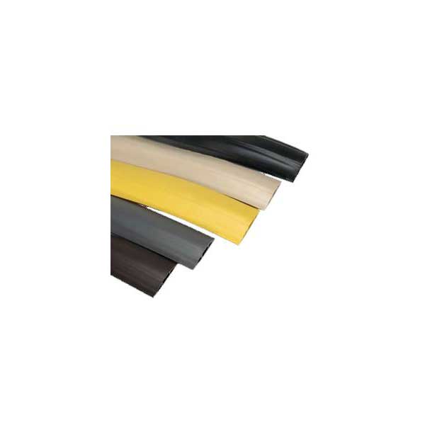 25' ft. Black FlexiDuct Floor Cord Cover