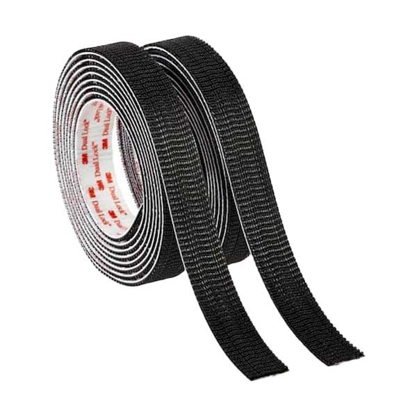 3M Scotch Extreme Fasteners Heavy-Duty Mounting Tape | Black | 1 in. x 4 ft. | 2 Rolls | RF6741 - Image 2