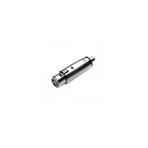 3 Pin XLR Female to RCA Female Audio Adapter