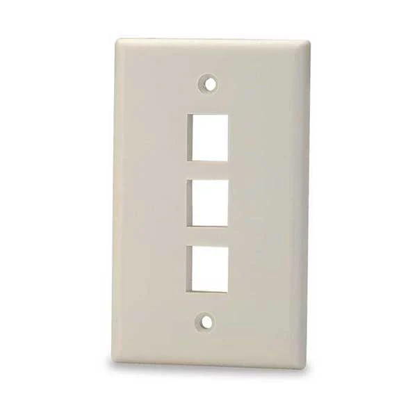 3 PORT WALL PLATE
