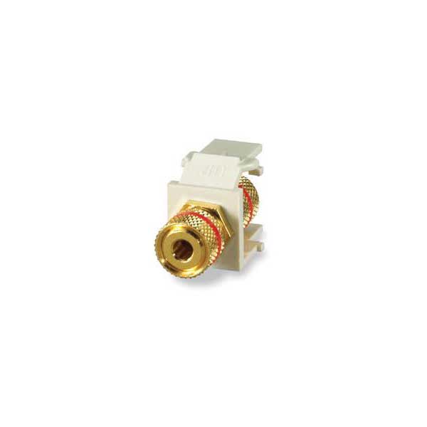 Signamax CMK-RA-WH 3-Way Binding Post Connector Module