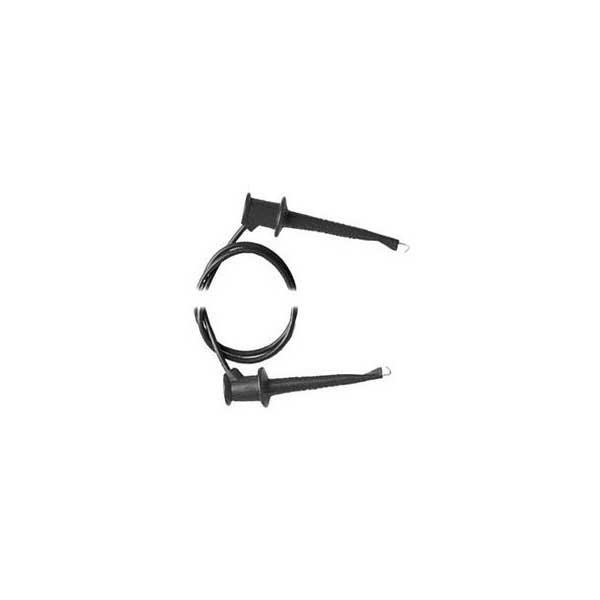36" Black Minigrabber Test Clip Patch Cord
