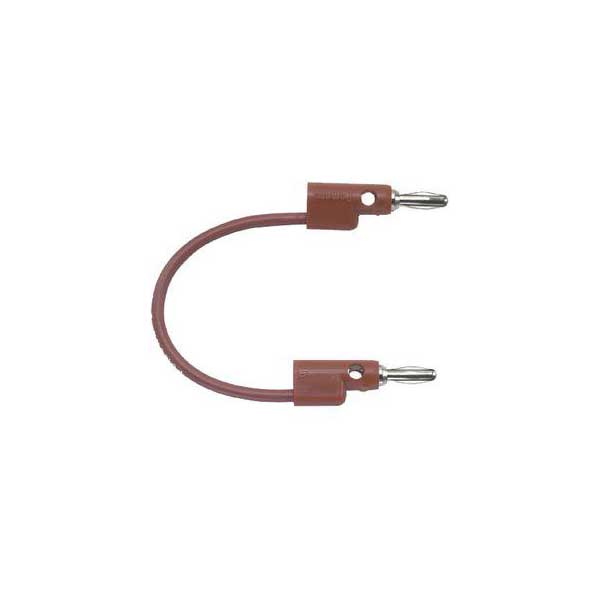 36" Red Stack-Up Banana Plug Patch Cord