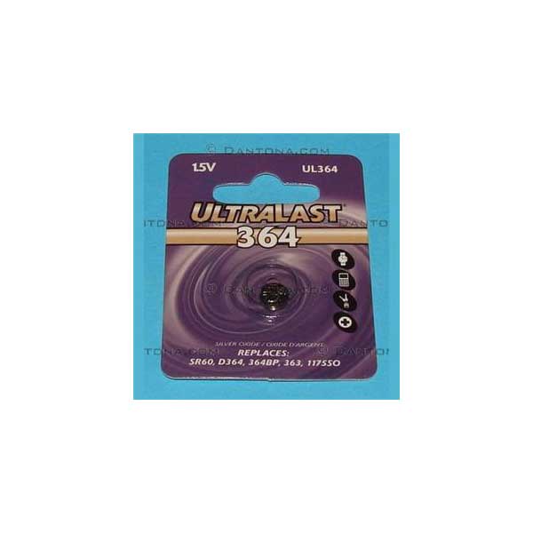 364 Coin Cell Battery 1.55V Silver Oxide