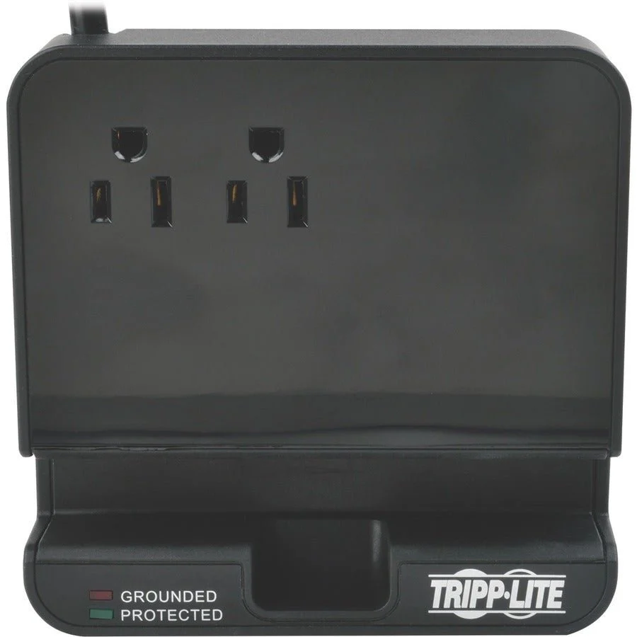 Tripp Lite 4-Port USB Charging Station Surge 2 Outlet Ipad Tablet Stand - Image 4