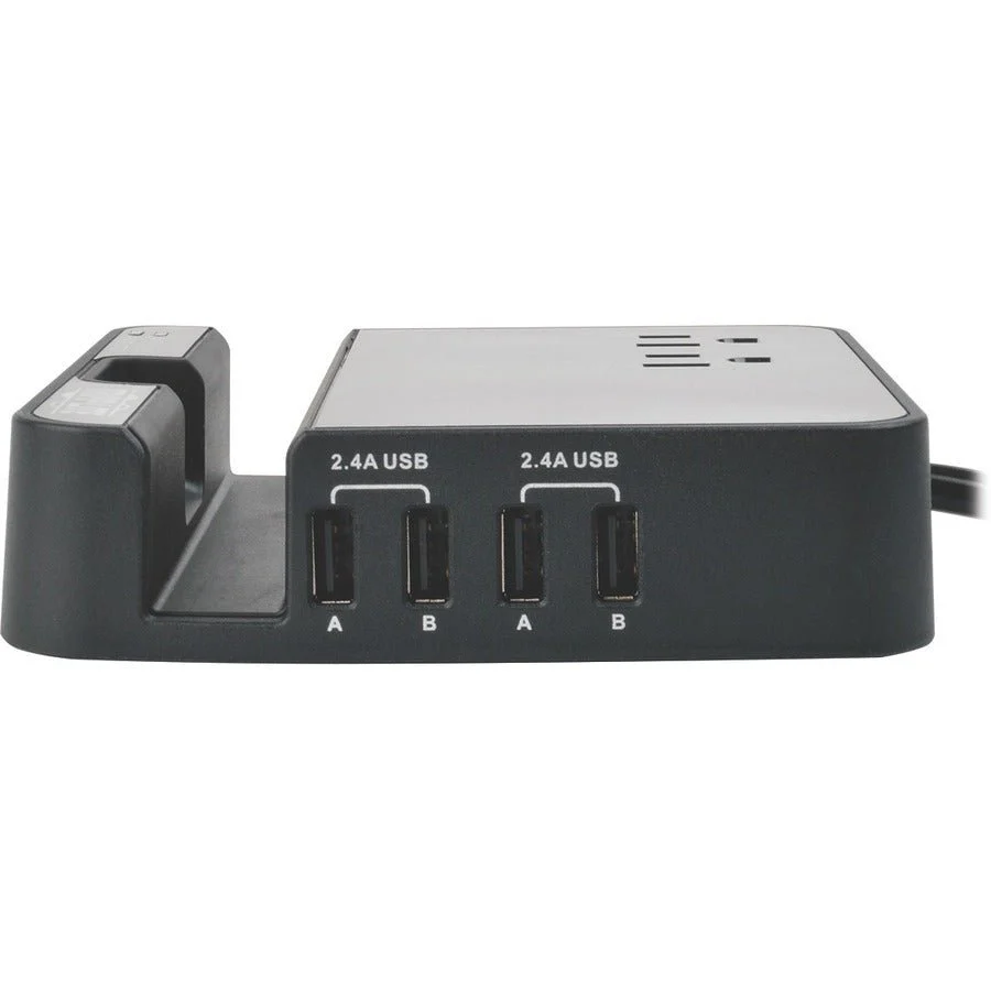 Tripp Lite 4-Port USB Charging Station Surge 2 Outlet Ipad Tablet Stand - Image 5