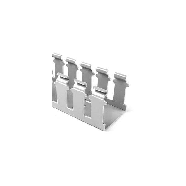 HellermannTyton 181-33028 Open Slot Wire Duct 3" x 3", Grey, 6FT