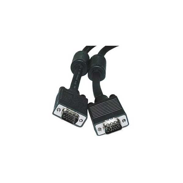 6' High Resolution Multi- Coaxial Monitor Cable, SVGA 15pin