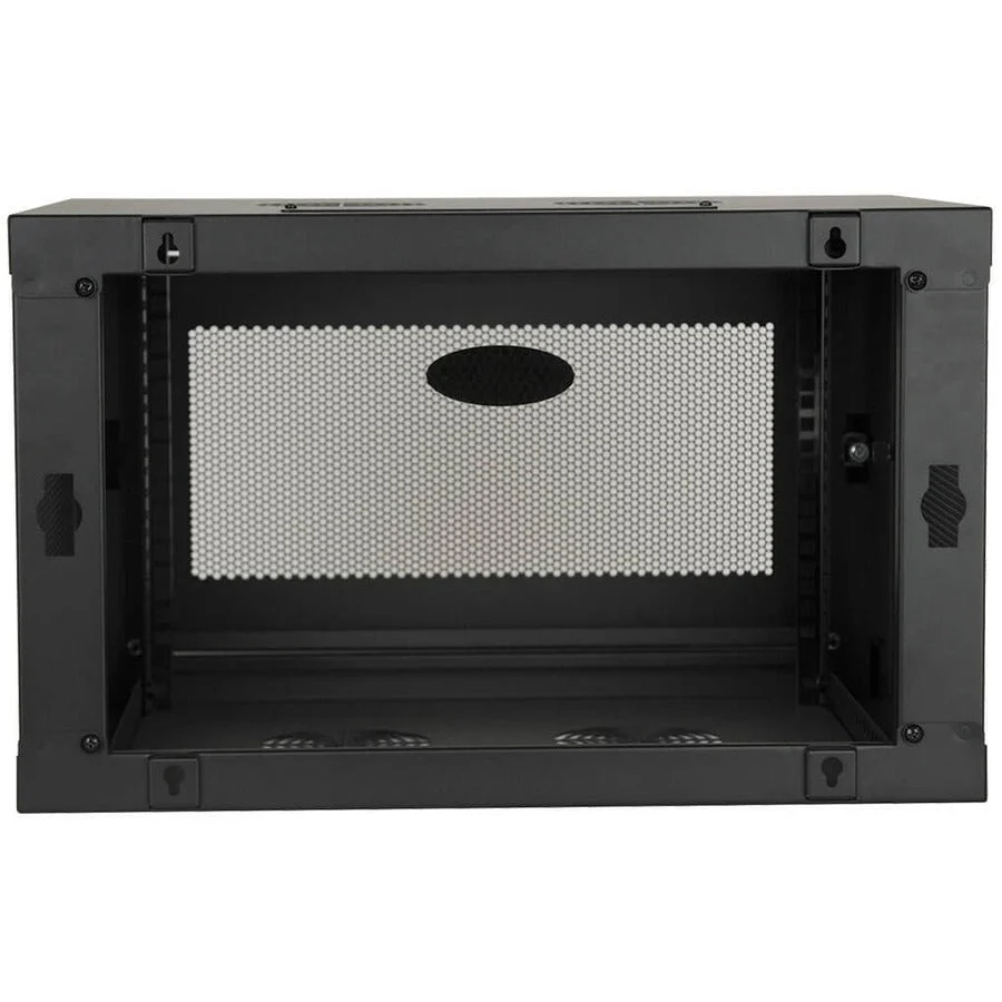 Tripp Lite 6U Wall Mount Rack Enclosure Cabinet Knock Down w/Doors & Sides