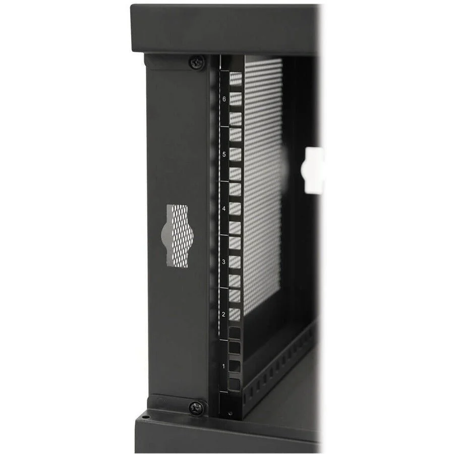Tripp Lite 6U Wall Mount Rack Enclosure Cabinet Knock Down w/Doors & Sides - Image 6