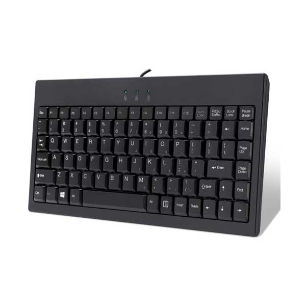 Adesso AKB-110B EasyTouch 110 Mini Keyboard - Black