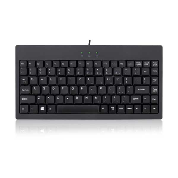 Adesso AKB-110B EasyTouch 110 Mini Keyboard - Black - Image 3