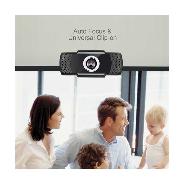 Adesso CYBERTRACK H4 1080P HD USB Webcam with Built-in Microphone - Image 4