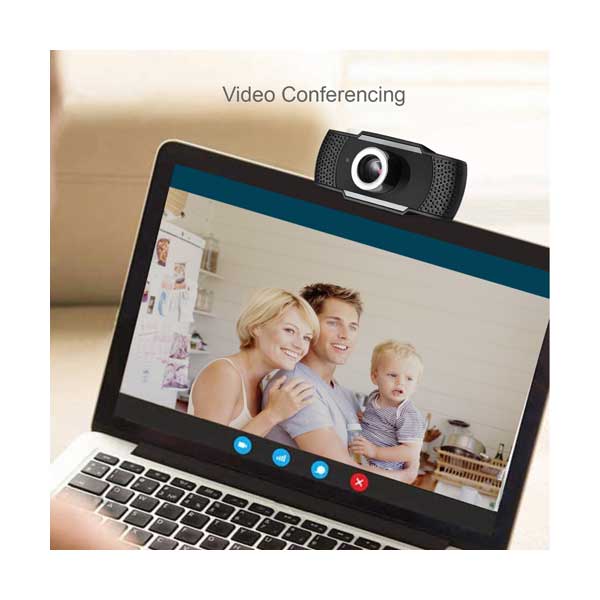 Adesso CYBERTRACK H4 1080P HD USB Webcam with Built-in Microphone - Image 5