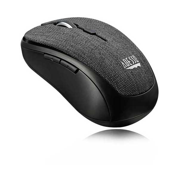 Adesso IMOUSE-S80B iMouse S80B Wireless Fabric Optical Mini Mouse - Image 2