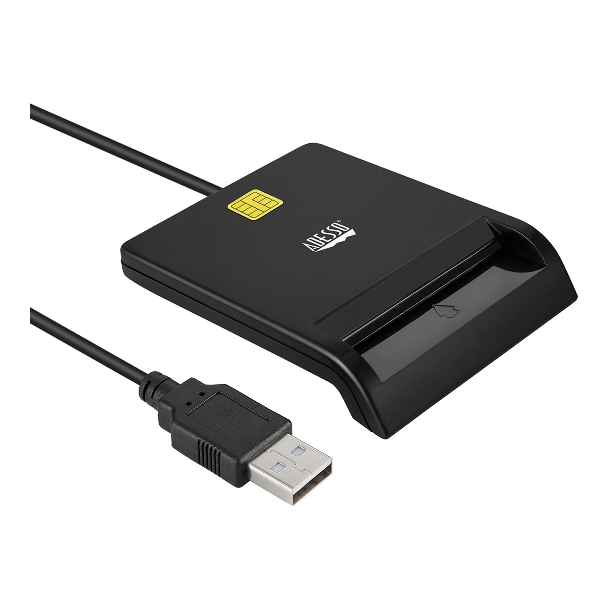 Adesso SCR-100-TAA CAC USB Smart Card Reader - Image 3