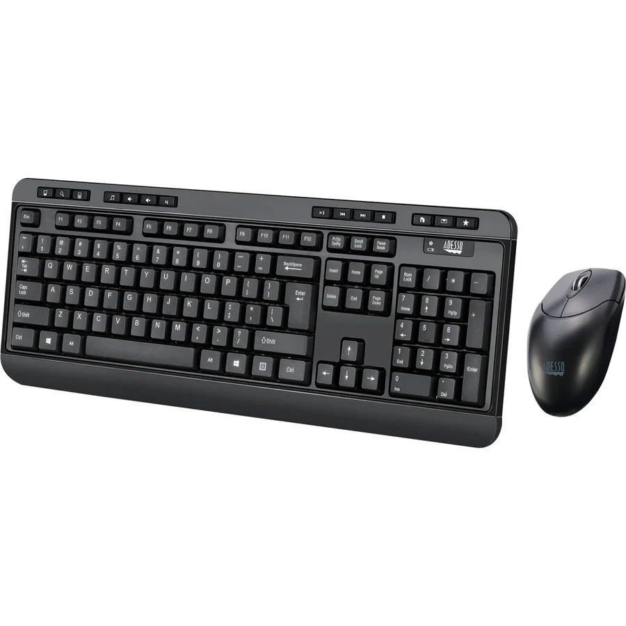 Adesso WKB-1320CB EasyTouch 1320 Antimicrobial Wireless Desktop Keyboard and Mouse - Image 2