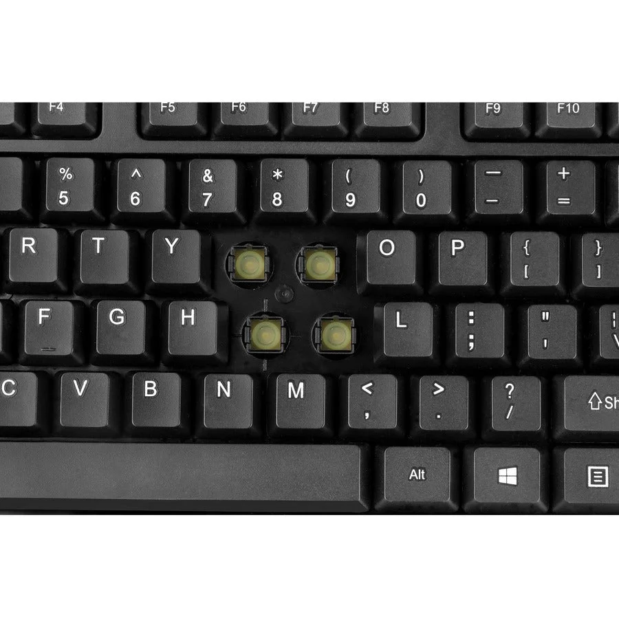 Adesso WKB-1320CB EasyTouch 1320 Antimicrobial Wireless Desktop Keyboard and Mouse - Image 8