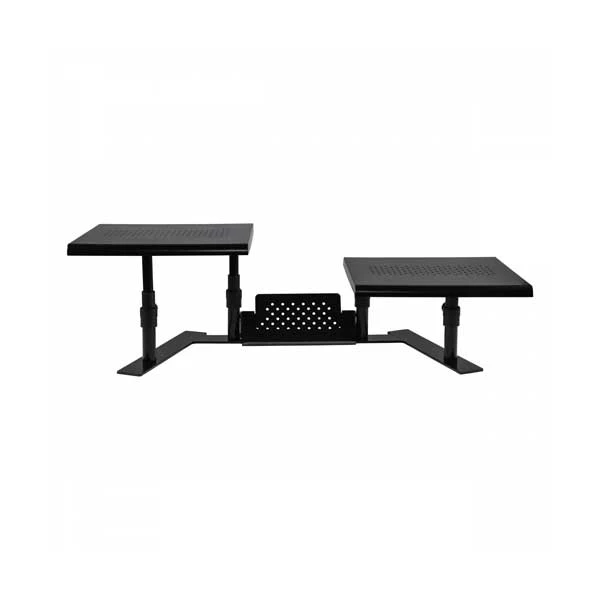 Allsop 31883 Metal Art ErgoTwin Height Adjustable Dual Monitor Stand - Image 4