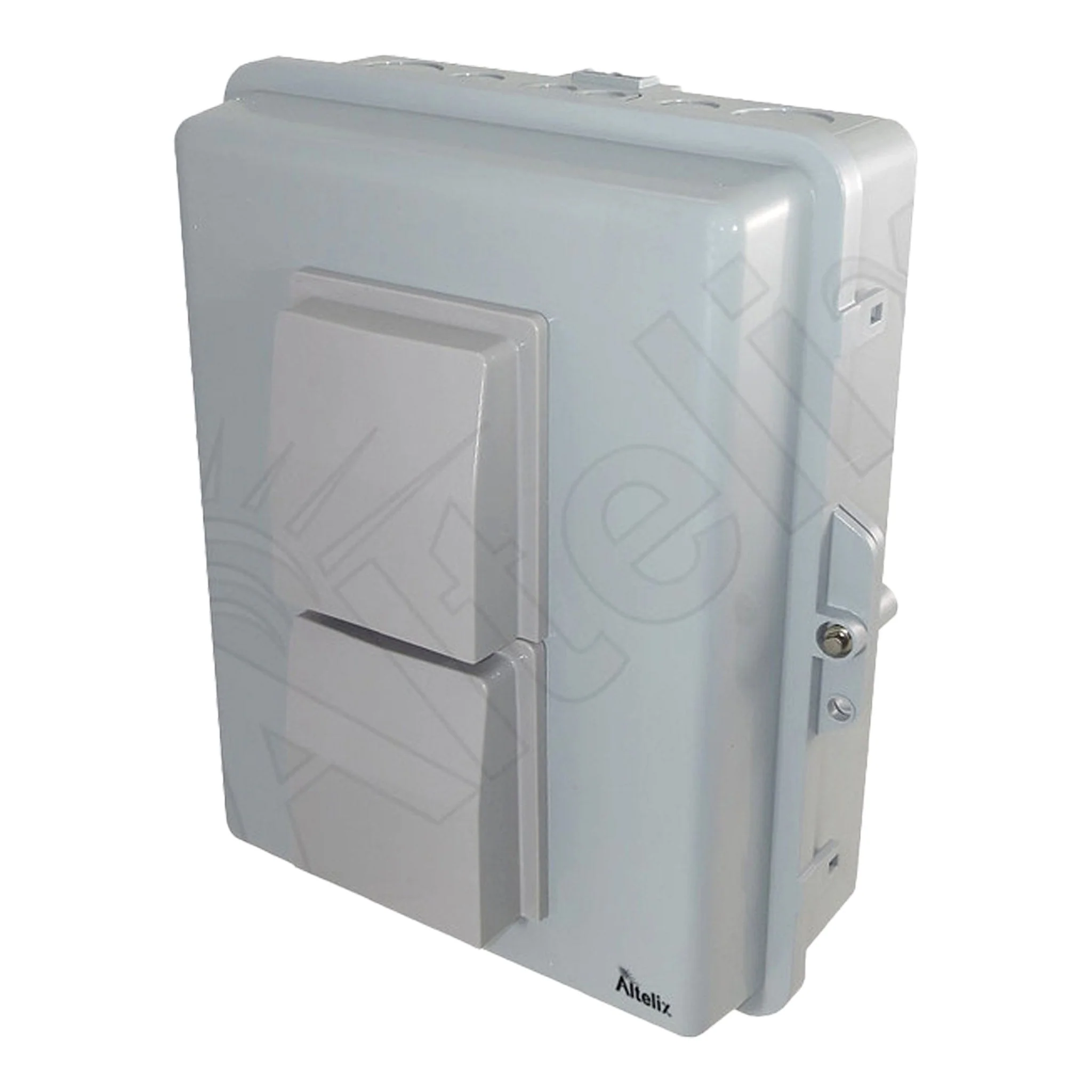 Altelix NP141105VMP 14x11x5 Vented ABS + Polycarbonate RF Transparent Outdoor WiFi Enclosure with No-Drill PVC Equipment Mounting Plate - Image 2
