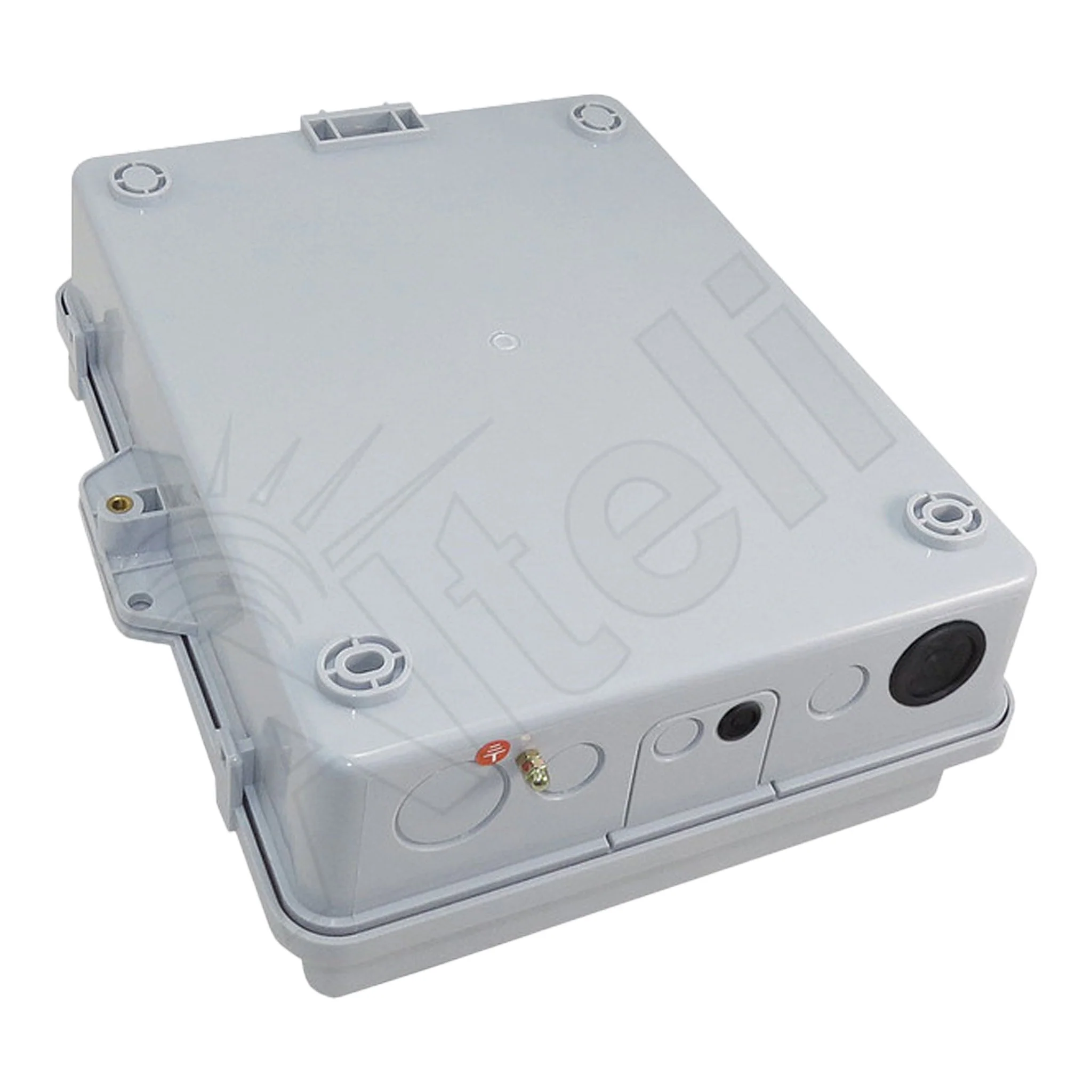 Altelix NP141105VMP 14x11x5 Vented ABS + Polycarbonate RF Transparent Outdoor WiFi Enclosure with No-Drill PVC Equipment Mounting Plate - Image 3