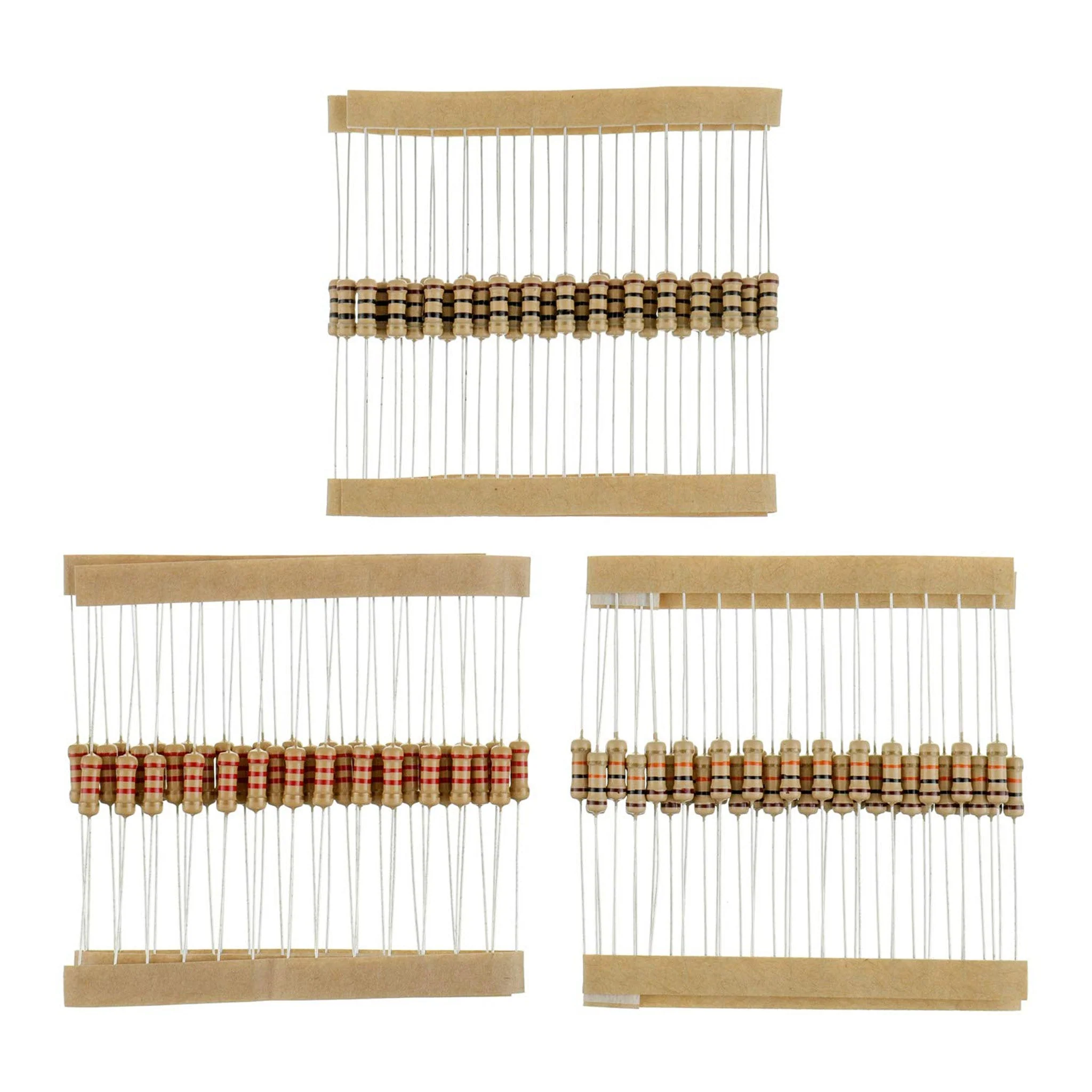 Altex Preferred MFG 1000-Piece 25 Value 1/4W Carbon Film Resistor Assortment Kit - Image 3