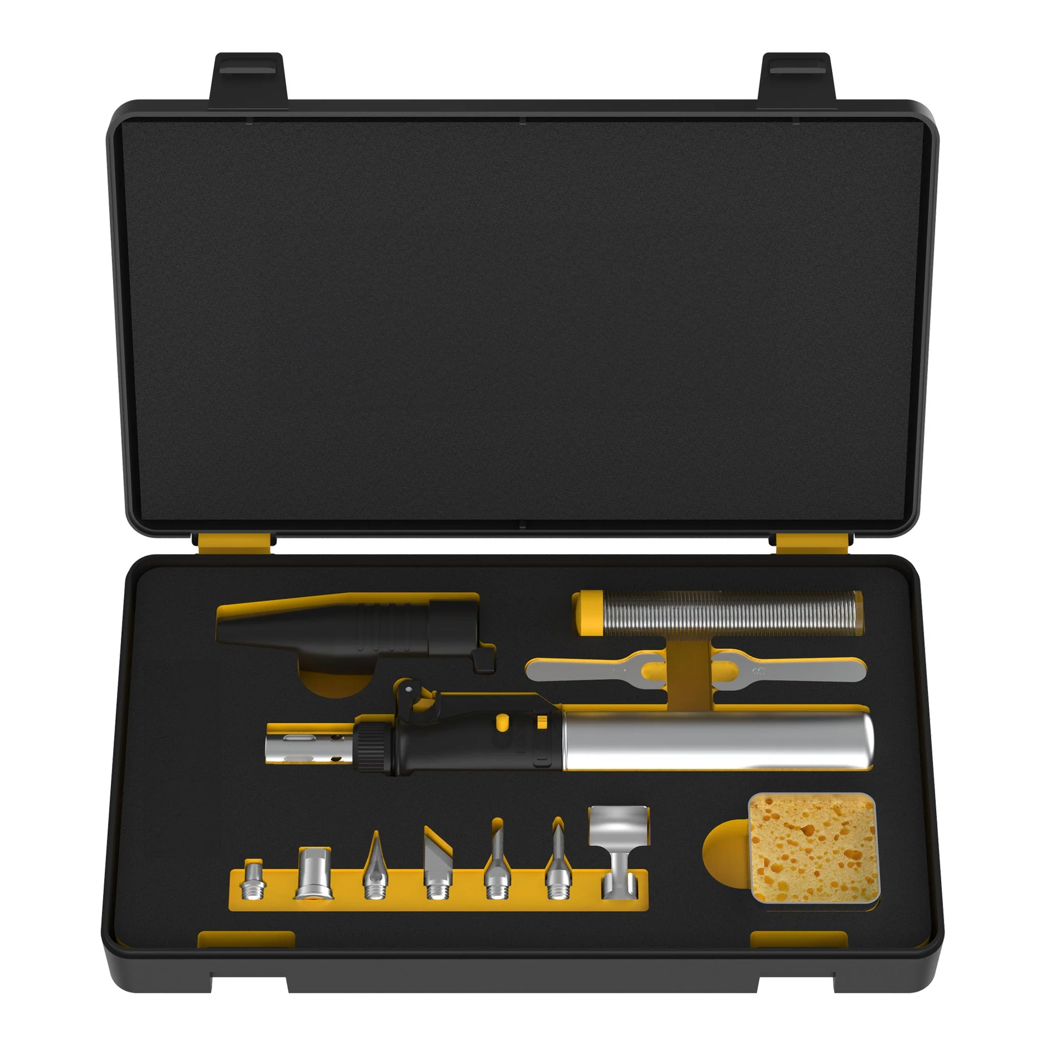 Altex Preferred MFG 13-Piece Pro Grade Multi-Purpose Butane Soldering Iron Kit with 7 Tips - 125W - Image 2
