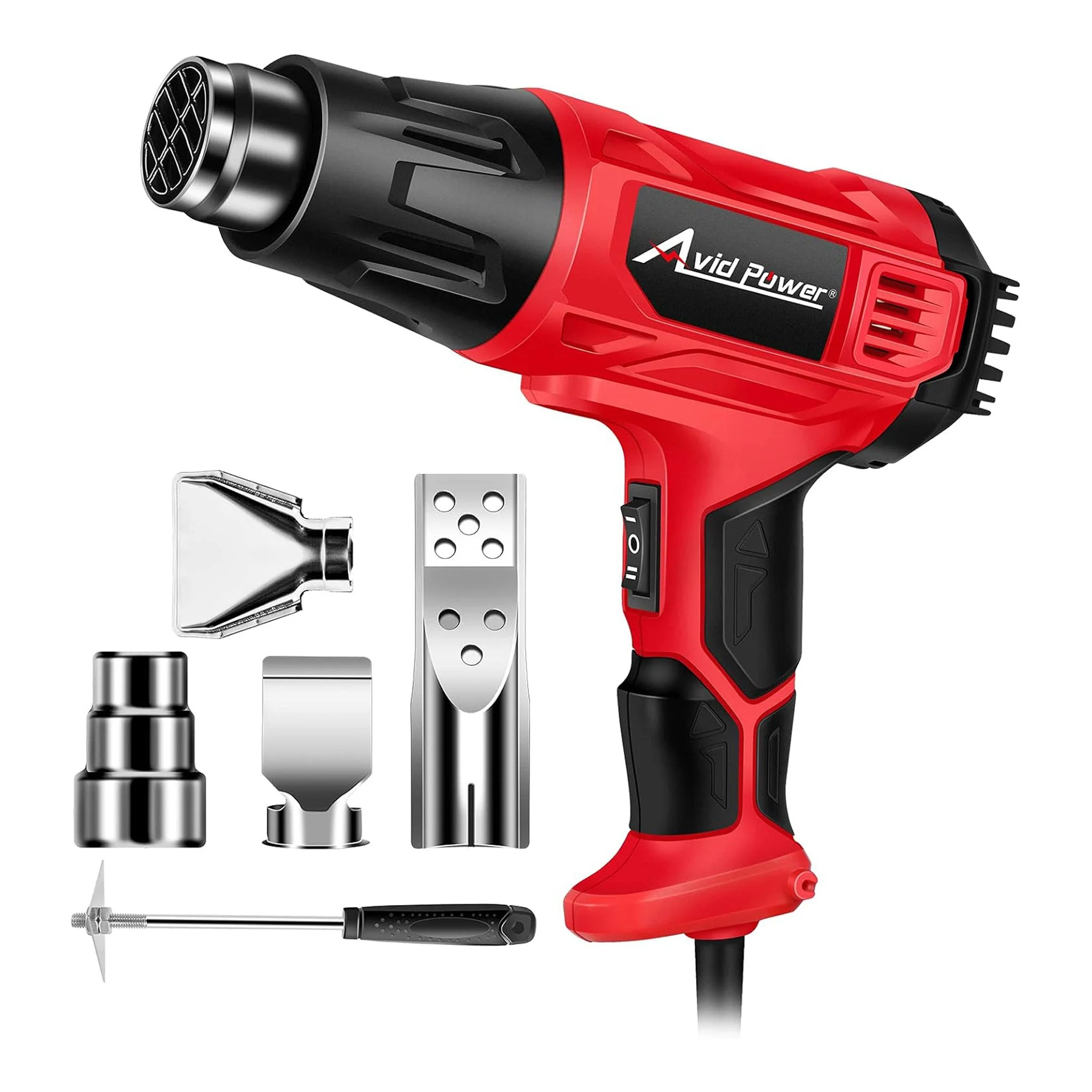 Altex Preferred MFG 1800W Heat Gun with 5-Piece Accessory Kit