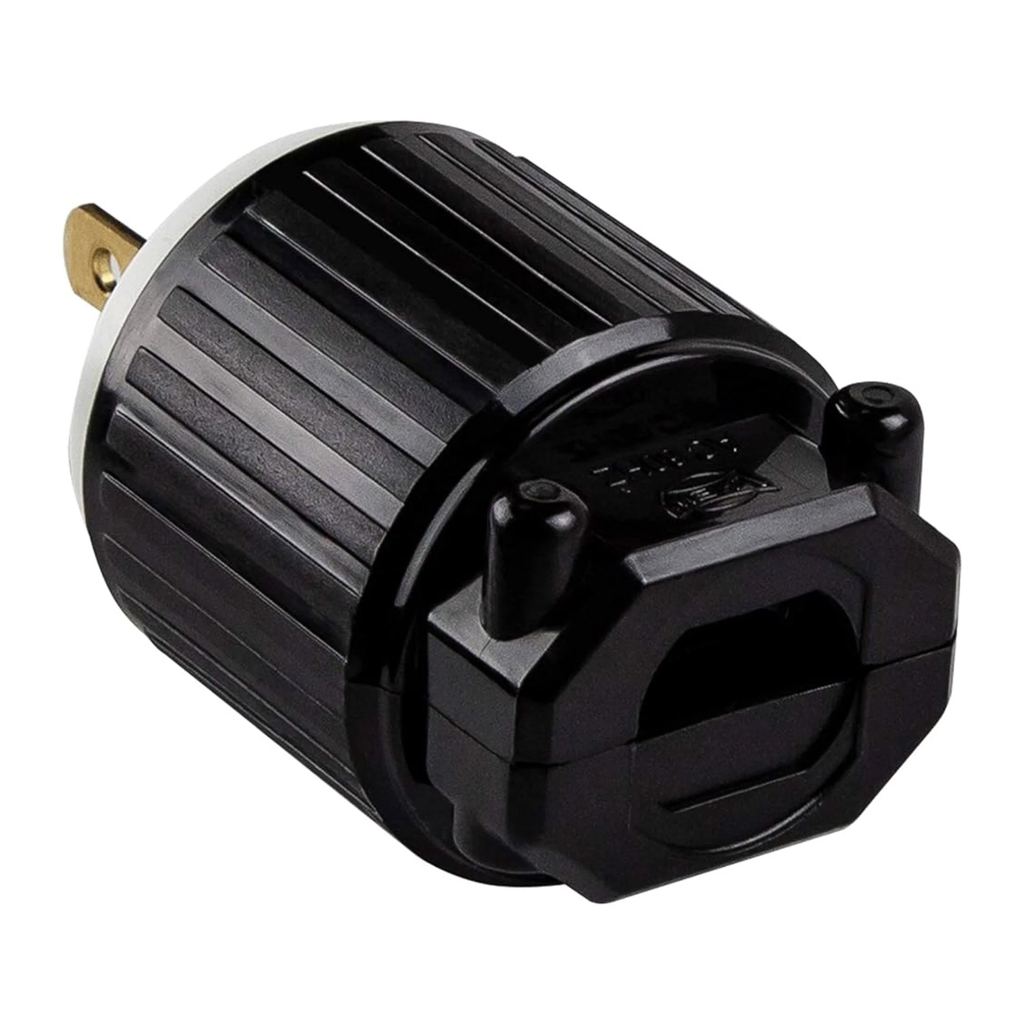 Altex Preferred MFG HD Industrial-Grade 3-Wire 2-Pole 20A 250V 60Hz NEMA 6-20P Male Straight Blade Connector Plug with Grounding - Image 4