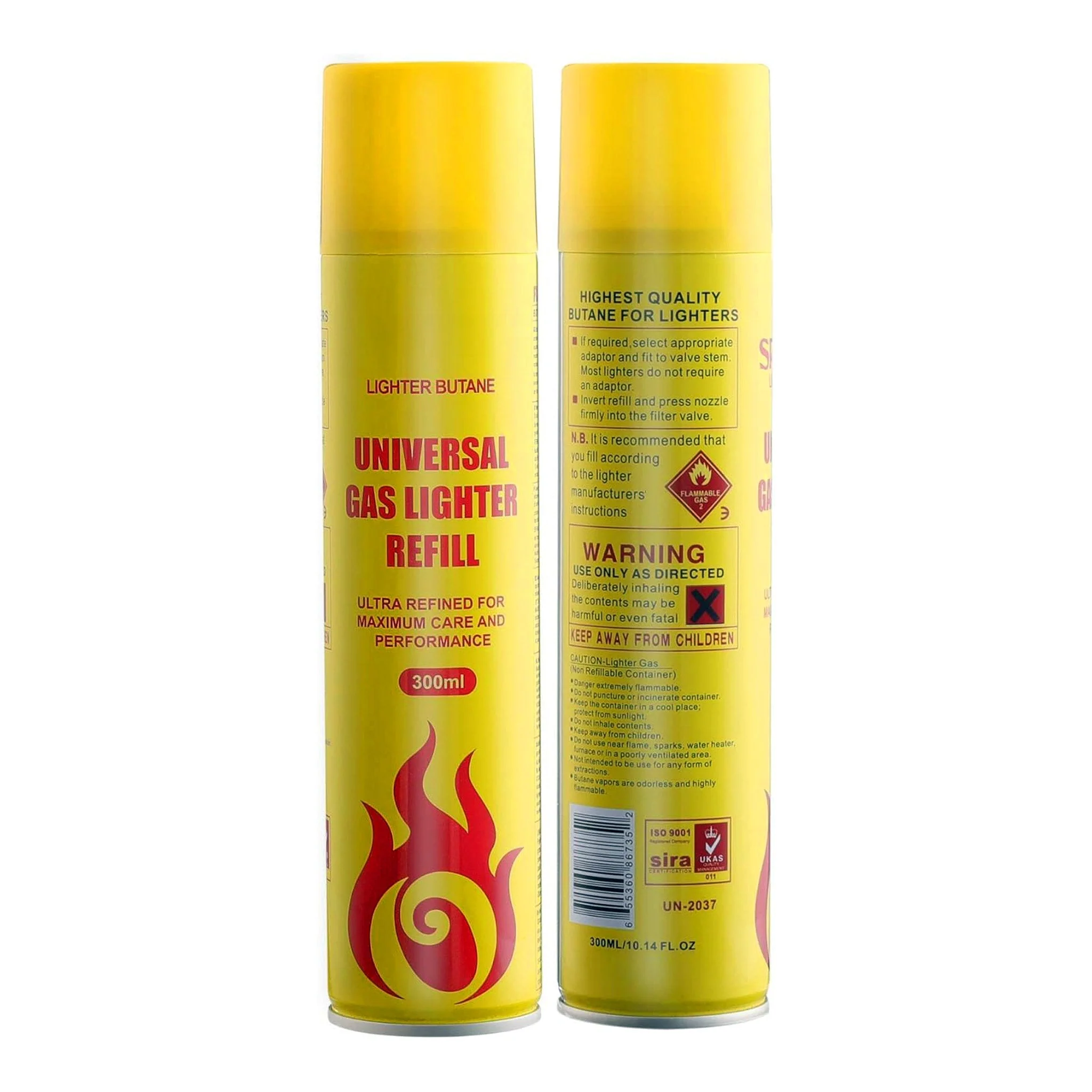 Altex Preferred MFG 300ml 10.14oz Ultra Refined Universal Gas Lighter Premium Butane - Image 4