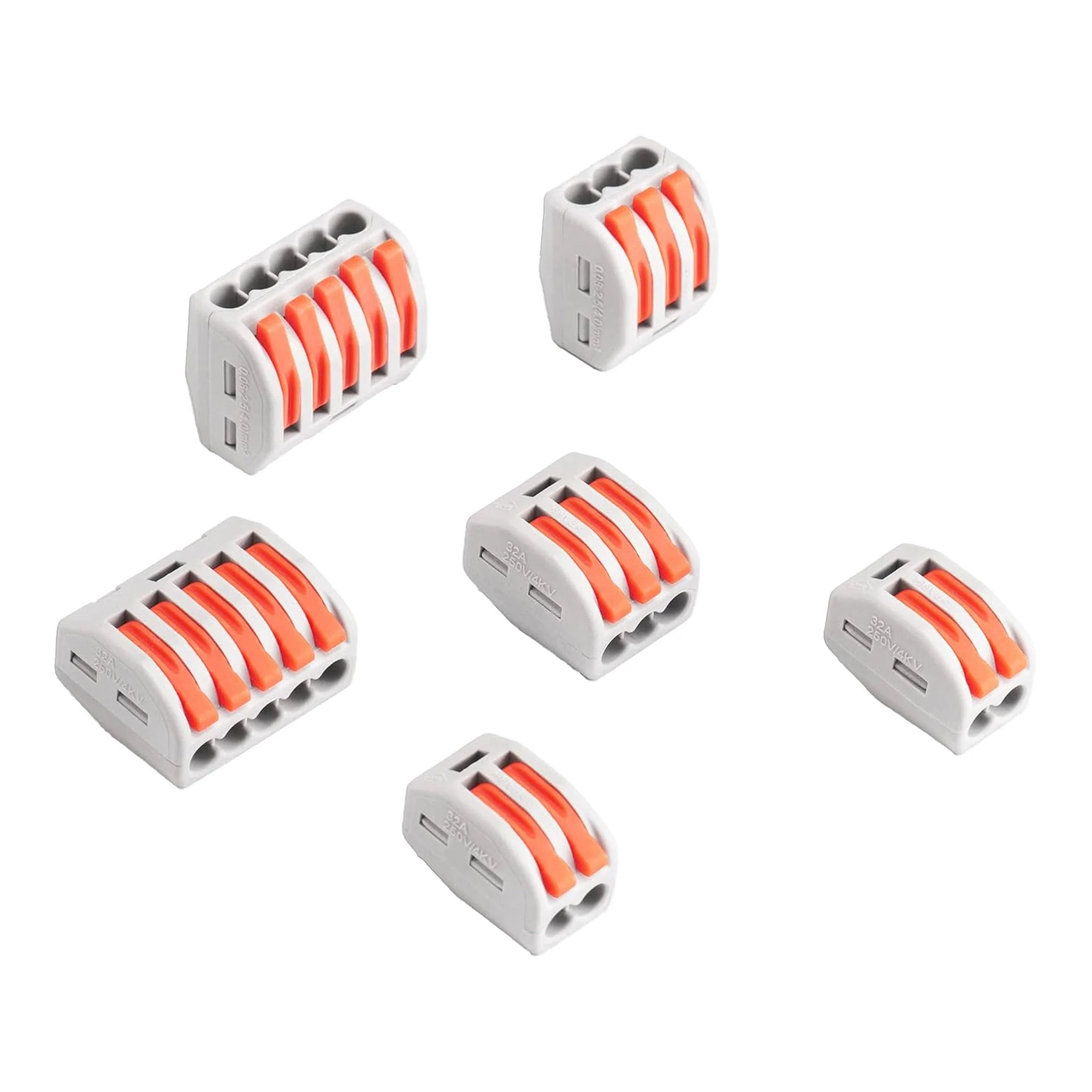 Altex Preferred MFG 60-Piece 28~14AWG Lever Wire Connectors Lever Nuts Assortment Kit - Image 2