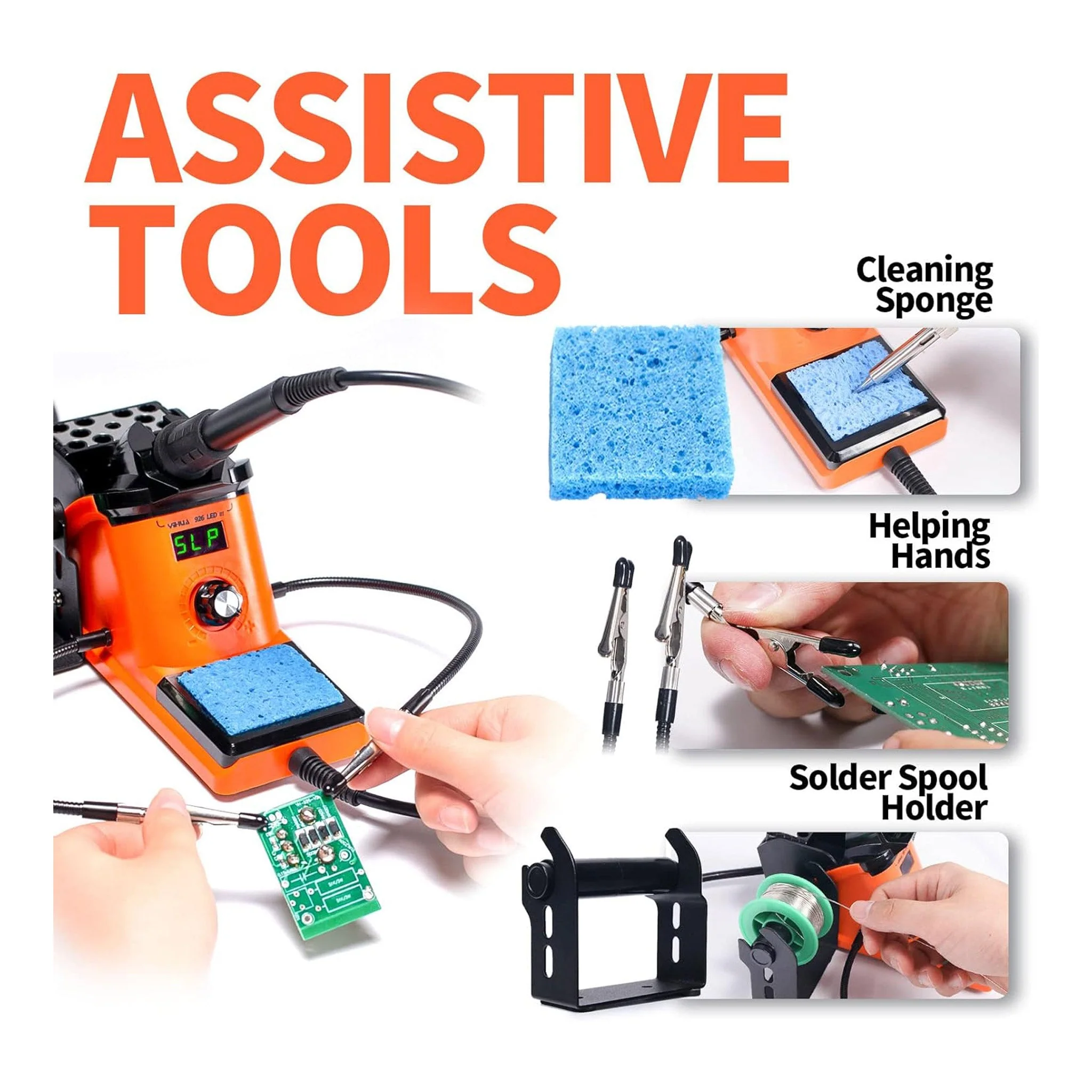 Altex Preferred MFG 60W Digital Soldering Iron Station Kit with LED Display - Image 6