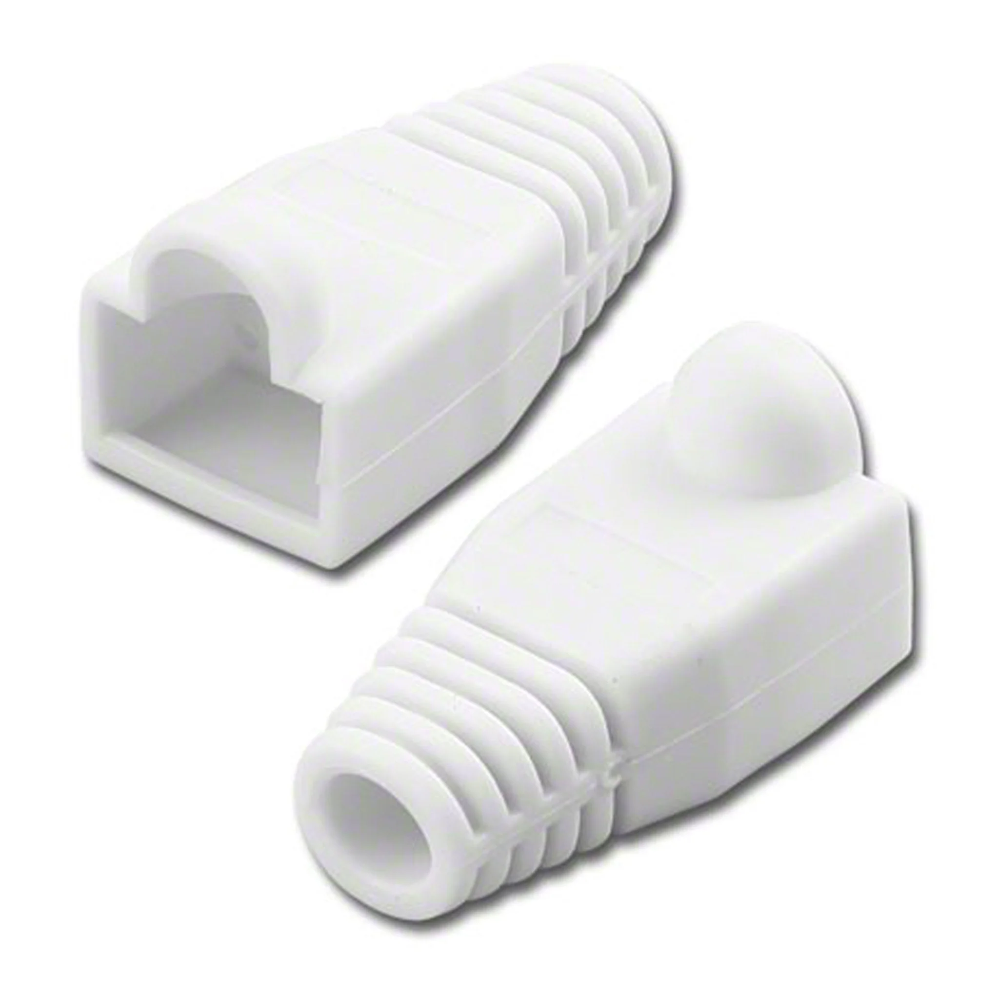 Altex Preferred MFG CAT6 RJ45 Strain Relief Boot for Plug - White