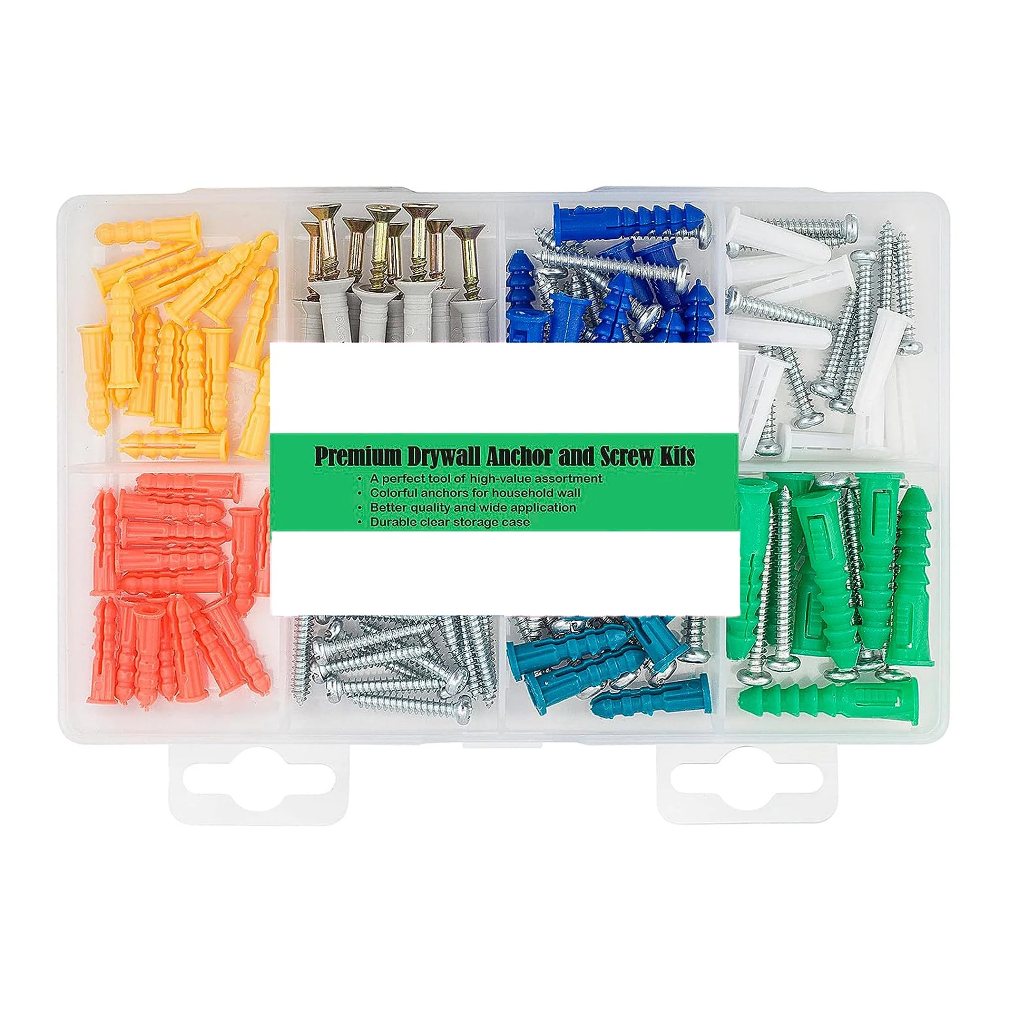 Altex Preferred MFG CO039 144-Piece Drywall Anchor Kit with Screws - Image 3
