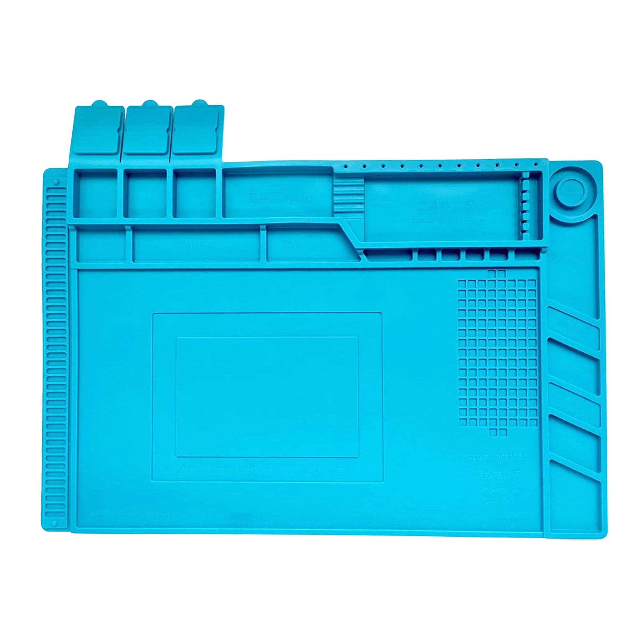 Altex Preferred MFG 17.8" x 11.8" Large Anti-Static Silicone Magnetic Electronic Repair/Soldering Mat