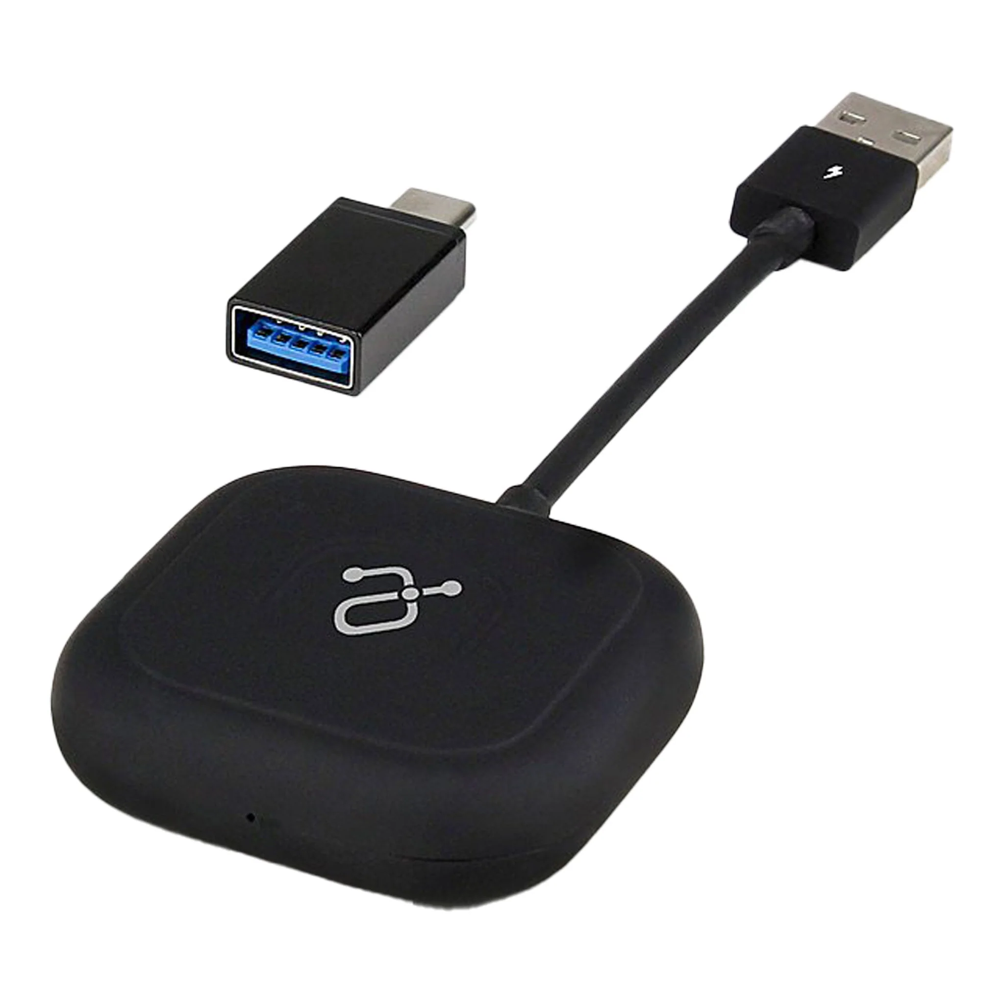 Aluratek AWCPA01FB Wireless Adapter for Apple CarPlay - Black - Image 2