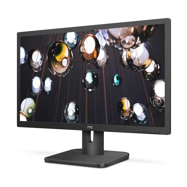 AOC 22E1H 22" 1080p Full HD TN Panel Ergonomic Business Display with HDMI and VGA